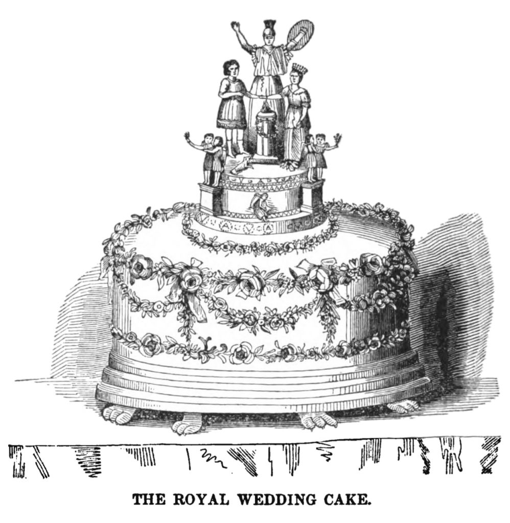 Queen Victoria's Royal Wedding Fruit Cake - Was it made using flexi hose?