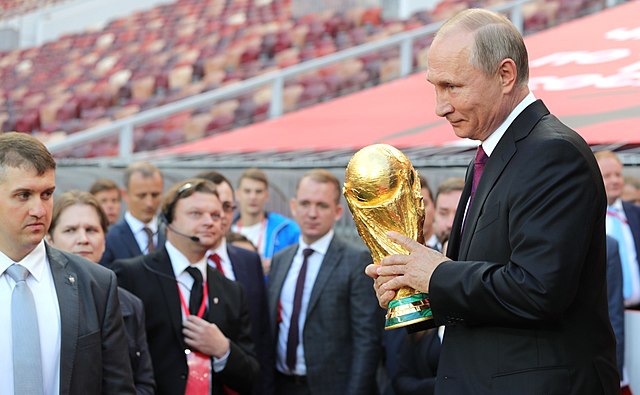 Vladimir Putin FIFA World Cup Trophy Tour kick off ceremony | Masterflex Hose