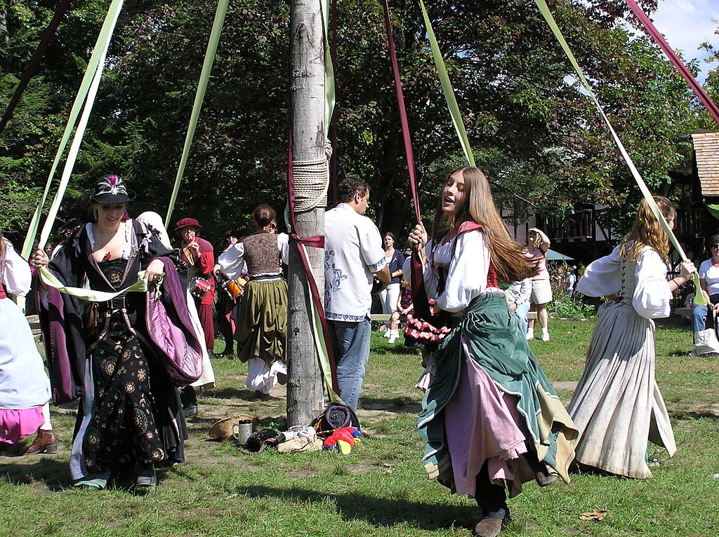 May Pole Dancing